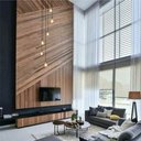 Ver imagem 5 de Lustre para Sala Pratic 6 Lâmpadas Dourado Pé Direito Alto