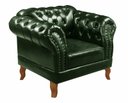 Ver imagem 2 de Kit Sofá Dom Pedro Chesterfield 2 Lugares + 1 Poltrona Decoração Sala Recepção - Couríssimo Verde