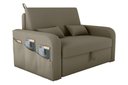 Ver imagem 2 de Sofá Cama 2 Lugares com Bau 1,40 Mts Day Matrix Capuccino