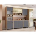 Ver imagem 1 de Cozinha Completa Nesher 6 Peças Condessa CZ442 Carv/Titânio