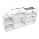 Ver imagem 4 de BALCÃO EXPOSITOR JOIAS M187.2021.B (CAIXA, LOJA) MUNDI MOVEIS