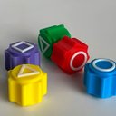 Ver imagem 2 de Jogo Coreano Gonggi 5 Peças Diversão Geométrica e Tradição