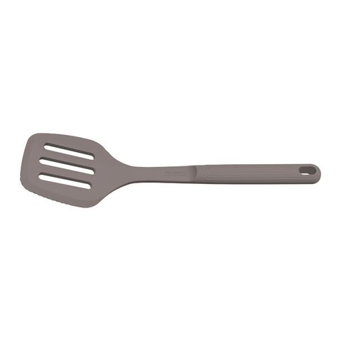 Espátula Vazada Softta em Silicone Cinza Tramontina Tramontina Cut