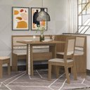 Ver imagem 1 de Canto Alemão 2 Cadeiras Zurique Celta Móveis