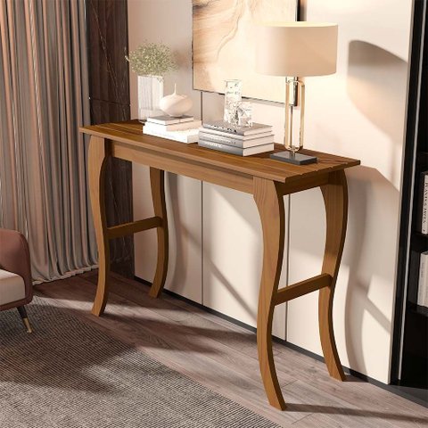 Aparador de Madeira Mesa Cantinho do Café Portugal Castanho