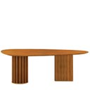 Ver imagem 3 de Mesa de Jantar Belle 1,80x1,00m Orgânica Cinamomo com Kit 4 Cadeiras para Mesa de Jantar Belle Sint