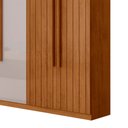 Ver imagem 7 de Guarda Roupa Casal Toronto Mdf 8 Portas e 4 Gavetas Moderna Mobília