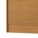 Ver imagem 6 de Guarda-Roupa 2 Portas e 3 Gavetas Palermo Marrom/Cinamomo
