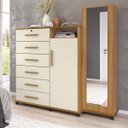 Ver imagem 1 de Cômoda com Espelho 2 Portas 6 Gavetas Master Plus Albatroz Móveis