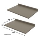 Ver imagem 3 de Balcão Forno Embutir Connect Duna-cristal com Tampo - Móveis Henn Duna-cristal