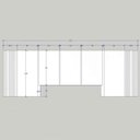 Ver imagem 6 de Cabeceira King 3,50m e 2 Mesas de Cabeceira Mdf sob Medida Cor:cinza Sagrado