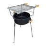 Churrasqueira Campana Botijão 3 Pés Grelha Completa Ferro Fundido - 1