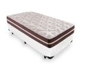 Ver imagem 1 de Cama Box Solteiro 88 Branco com Colchão Little Angel Mola Superlastic