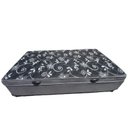 Ver imagem 1 de Cama Box Baú Solteiro Conjugado, (com Colchão Acoplado) em Suede Cinza