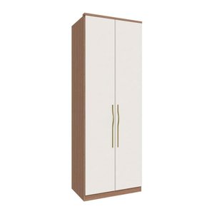 Guarda Roupas Modulado 2 Portas 3 Gavetas 841mm Setiba Plus Rimo Carvalho/branco