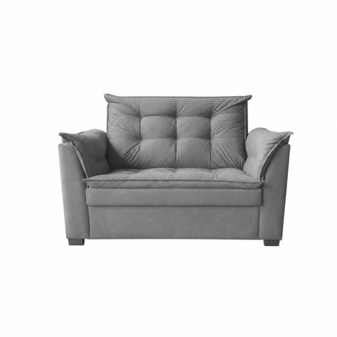 Sofá 2 Lugares Pequeno Confortável 1,40 Mts Alice Imperio Decor