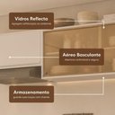 Ver imagem 6 de Armário de Cozinha Modulada Completa com Balcão e Rodapé 190cm Veneza Multimóveis MP2458
