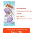 Ver imagem 6 de Toalha de Banho Infantil Patrulha Canina Menina Felpuda Algodão Praia Piscina Lepper