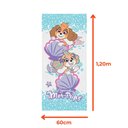 Ver imagem 5 de Toalha de Banho Infantil Patrulha Canina Menina Felpuda Algodão Praia Piscina Lepper