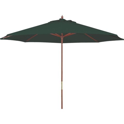 Ombrelone Tramontina Verde Em Madeira E Poliéster Sem Base 2,7 M Tramontina
