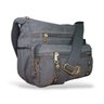 Bolsa Carteiro Masculina Transversal Lona Reforçada Wlxy 8805 - 8