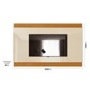 Ver imagem 2 de Rack Ripado 2 Portas com Painel para Tv até 75 Polegadas Grécia 200cm