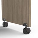 Ver imagem 7 de Escrivaninha Mesa Escritório Osaka 3 Gavetas 90cm Castanho Marrom