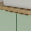 Ver imagem 6 de Gabinete Nature 75cm Estilare Gab4011 Carvalho-verde