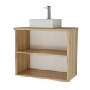 Ver imagem 4 de Gabinete Nature 75cm Estilare Gab4011 Carvalho-verde