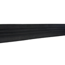 Ver imagem 2 de Moldura Guarnição Rodameio Eva Autocolante Lua 7cmx5mm 5 Metros - Preto