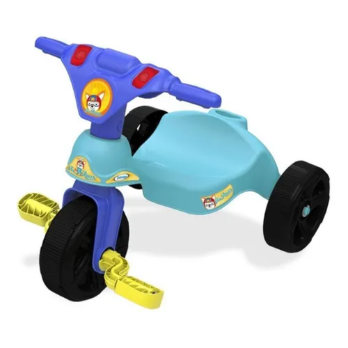 Triciclo Moto Motoca Infantil Fox Racer Unissex S/ Puxador