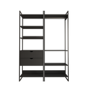 Ver imagem 2 de Dois Modulo para Closet Industrial Ferro Preto Tampo Preto