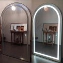 Ver imagem 6 de Espelho Jateado Arco Iluminado com Led Frio Touch 100x80cm