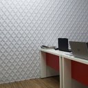 Ver mais imagens de Kit com 90 Placa 3d Autocolante Revestimento Parede Tetos 3m Vênetto