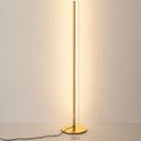 Ver imagem 3 de Luminária Chão Slim Linear Perfil Alumínio e Acrílico para Fita Led - Base Metálica Redonda - Cor do