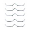 Kit 10 Ganchos Bigode W Mini Cama Elastica Jump Profissional - 1