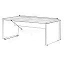 Ver imagem 3 de Mesa de Escritório 1,70×0,70m – 02 Gavetas NOGAL SEVILHA/PRETO