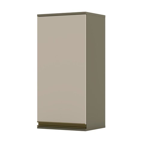 Armário Aéreo 01 Porta 40cm Connect Duna Cristal Henn