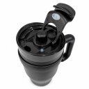 Ver imagem 5 de Copo Térmico Ms-703D 1200ml Dupla Camada Aço Inox Grande com Canudo, Elevação de Canudo e Tampa:Vari
