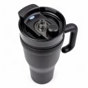 Ver imagem 4 de Copo Térmico Ms-703D 1200ml Dupla Camada Aço Inox Grande com Canudo, Elevação de Canudo e Tampa:Vari