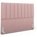 Ver imagem 2 de Cabeceira Cama Box Queen 160 Cm Dália W01 Linho Rosa - Lyam Decor