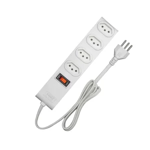 Filtro de Linha 4 Tomadas 2p+t 10a 250v - 1m - Preto - Fame