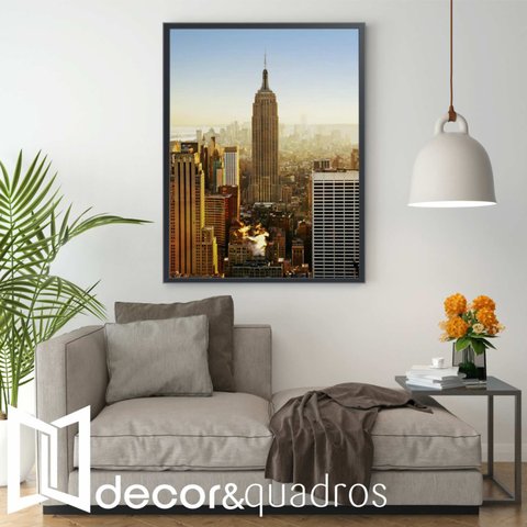 Quadro Empire State Decor&quadros Cid035