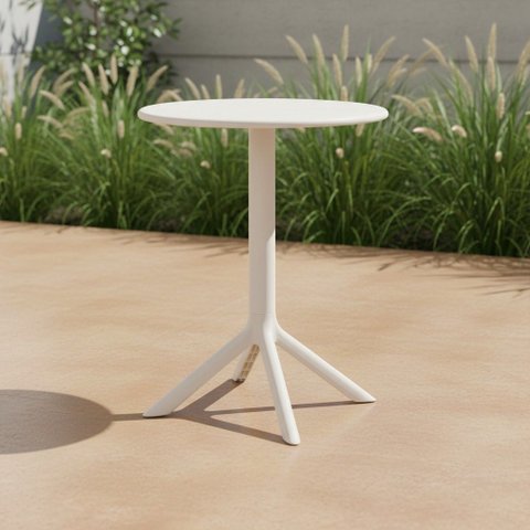 Mesa Area Externa Média Redonda 60cm Taormina Fratini
