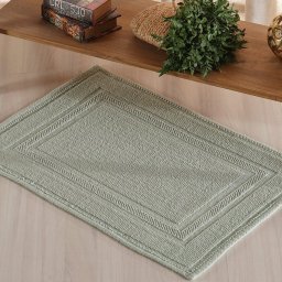 Tapete Nobile Jacquard 100% Algodão 1300g/m² 50x70cm Erva Doce - 2