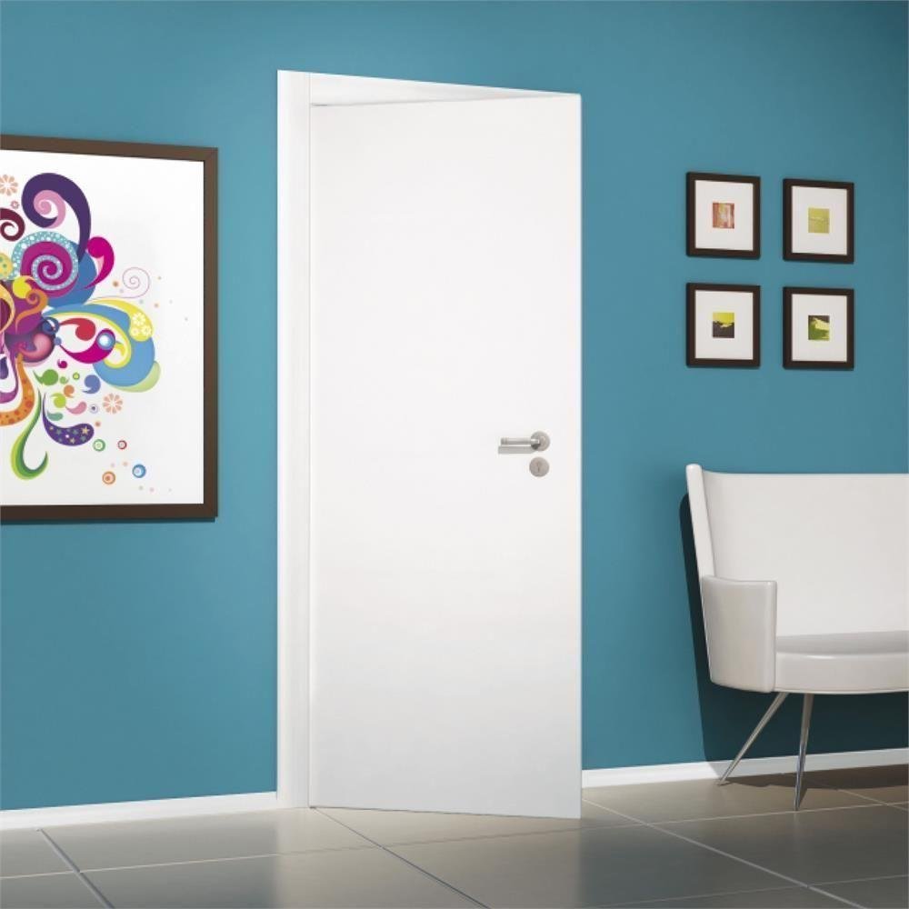 Folha De Porta Lisa Em Mdp Standard Primer 210X70Cm Branca - 2