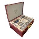 Ver imagem 4 de Faqueiro Dusseldorf em Aço Inox com Maleta - 84 Peças