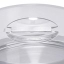 Ver imagem 2 de Boleira com Pedestal Prato Bolo 25cm Inox Cúpula Acrílico