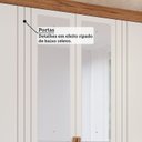 Ver imagem 7 de Guarda-Roupa Casal 6 Portas com 4 Espelhos e 6 Gavetas 234cm 100% MDF Boston Espresso Móveis Bege/Cinamomo/Off White