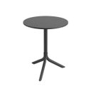Ver imagem 1 de Mesa Redonda Serena 60x74,5cm Preto em Polipropileno Marin